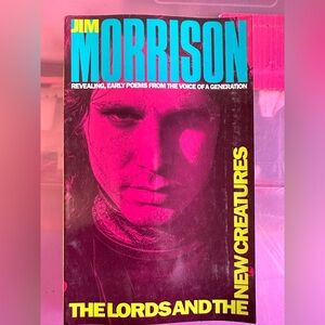 Jim Morrison The Lords and The New Creatures poetry Book